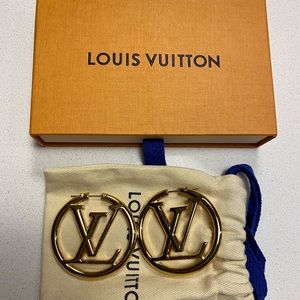 Louis Vuitton Hoop Earrings